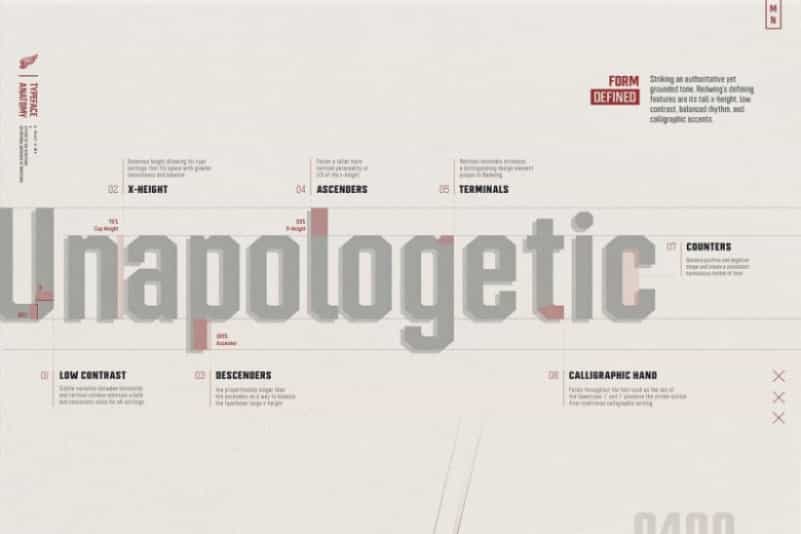 Redwing Display Font Image 2