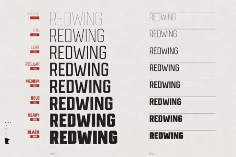Redwing Display Font Image 3