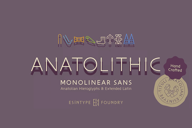 Anatolithic Font Image 25