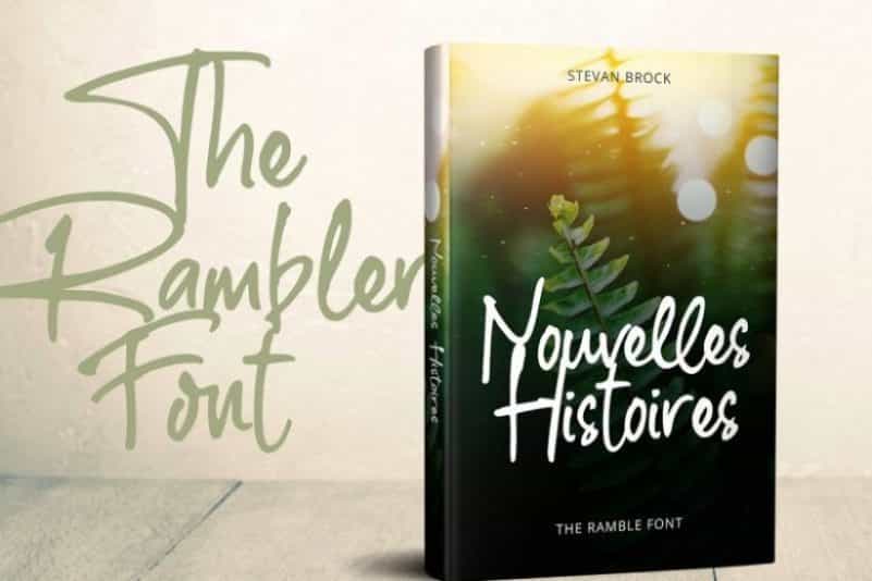 The Rumbler Script Font Image 2