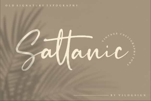 Sattanic Font Image 1