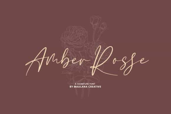 Blackseas Signature Font Image 2