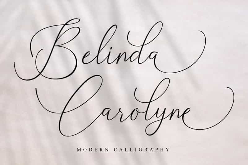 Belinda Carolyne Font Image 1
