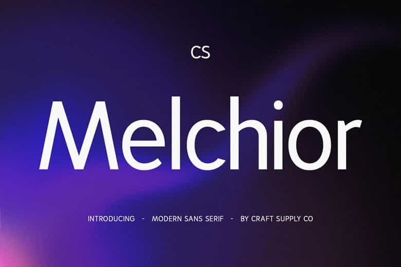 CS Melchior Font Image 4