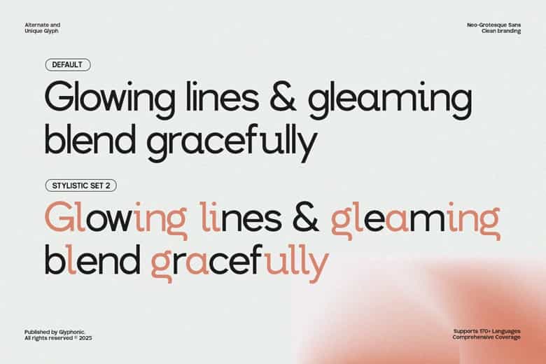 Gc Allio Font Image 5