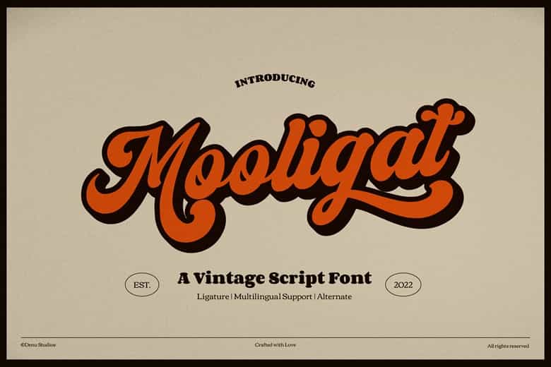 Mooligat Font Image 4