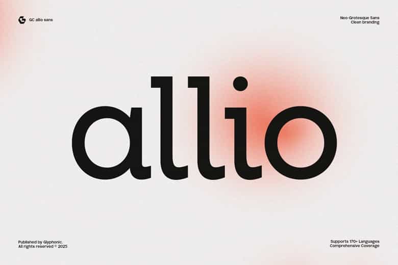 Gc Allio Font Image 7