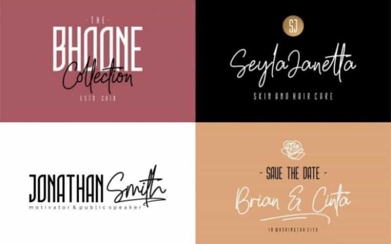 Summer Sans Serif Font Image 3