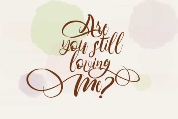 Gilberta Calligraphy Font Image 3