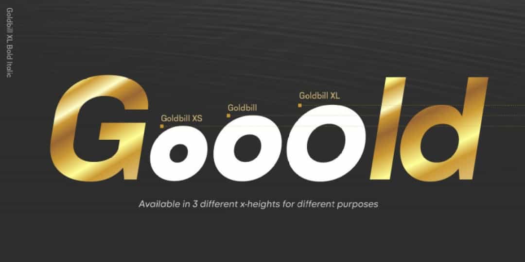 Goldbill Font Image 2