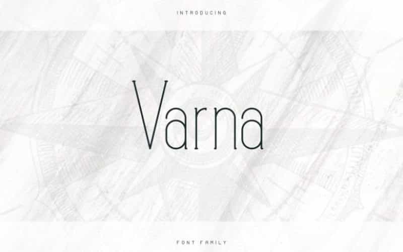 Varna Serif Font Family Image 1