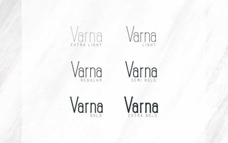 Varna Serif Font Family Image 2