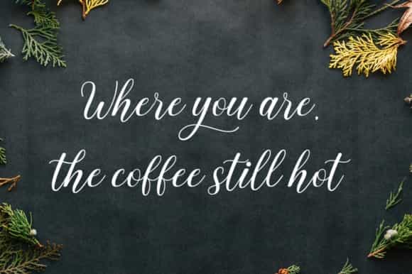 Subyan Modern Calligraphy Font Image 3