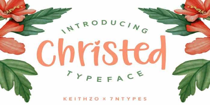 Christed Font Image 1