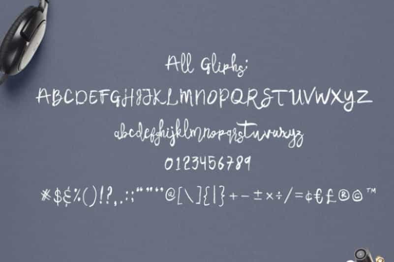 Samudera Script Font Image 3