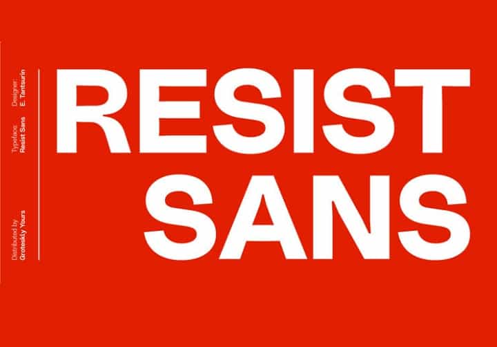Resist Sans Font Family Image 1