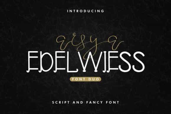 Arsya Edelwiess Font Duo Image 1