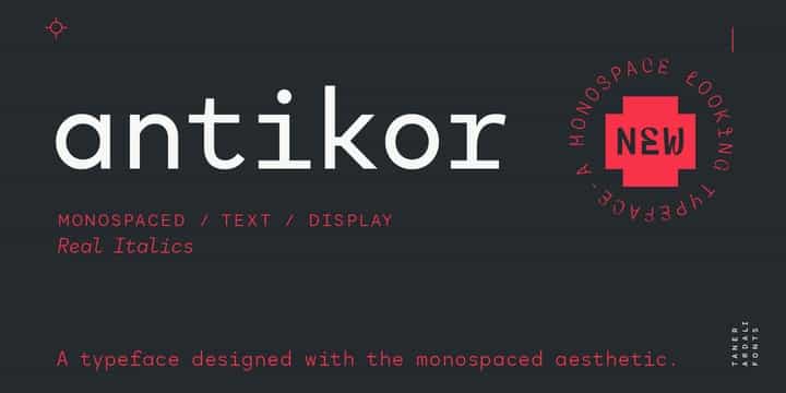 Antikor Sans Font Family Image 1