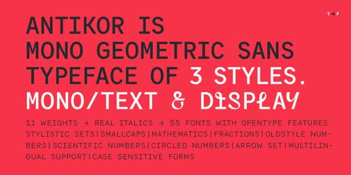 Antikor Sans Font Family Image 3