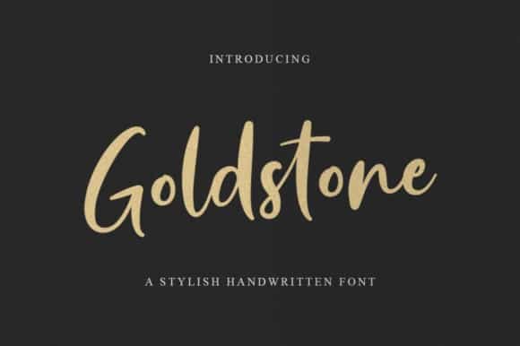 Goldstone Script Font Image 1