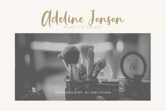 Goldstone Script Font Image 2
