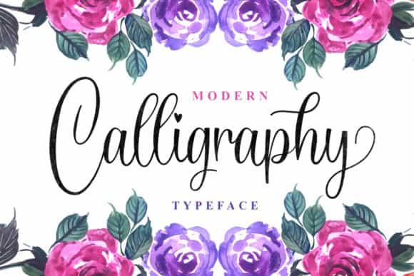 Harmonica Calligraphy Font Image 3