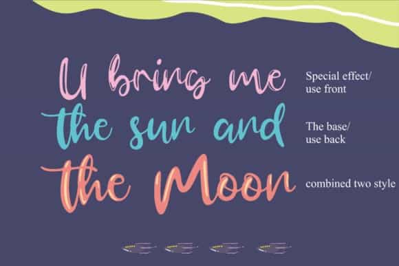 Gerimist Script Font Image 2