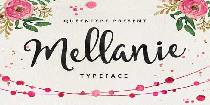 Mellanie Font Image 1