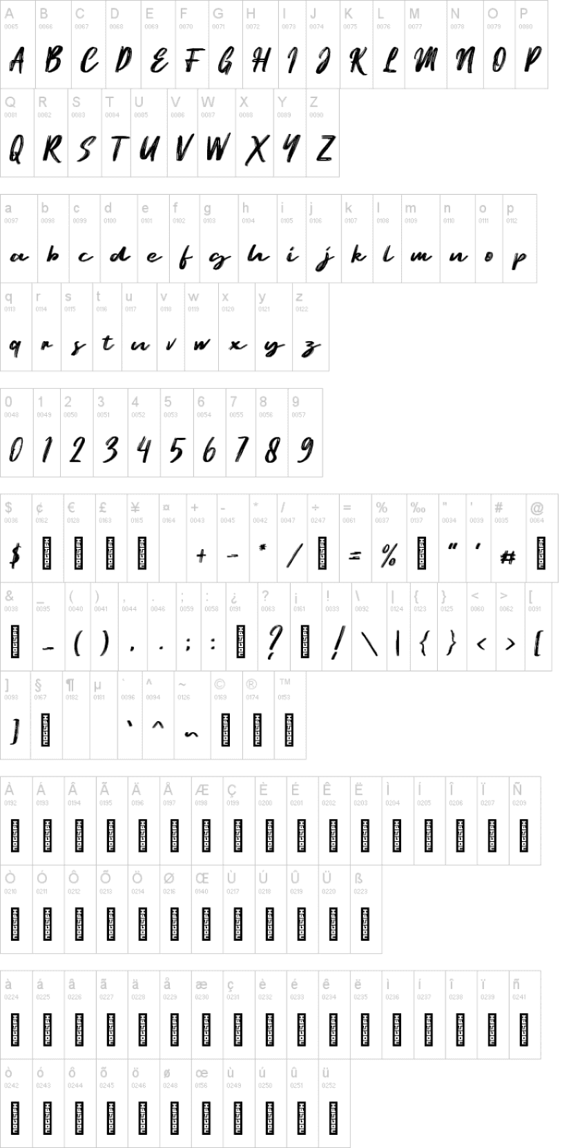 Ematodas Font Image 2