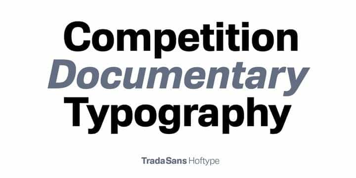 TradaSans Font Family Image 3
