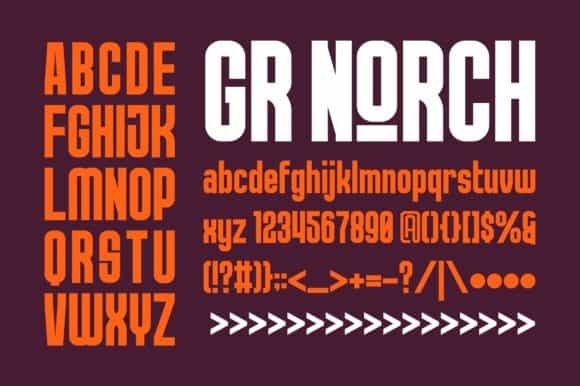 Norch Sans Serif Font Image 2