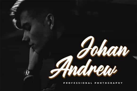 Sandblack Script Font Image 3