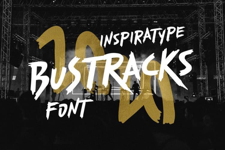 Bustracks Display Font