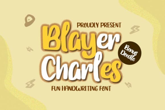 Blayer Charles Script Font