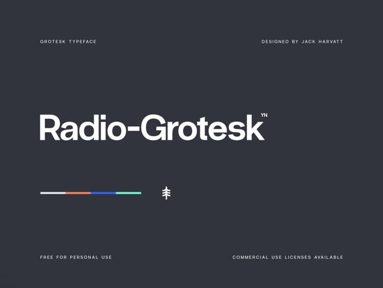 Radio Grotesk Font Family