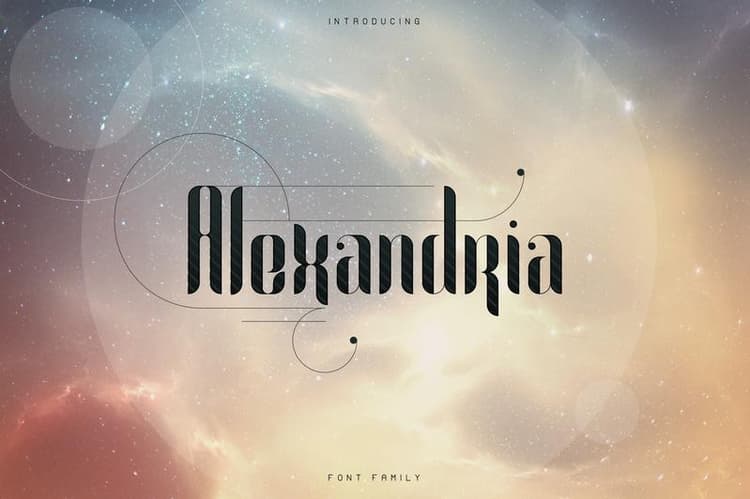 Alexandria Font Family