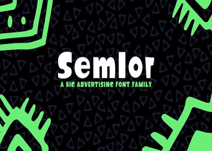 Semlor Display Font