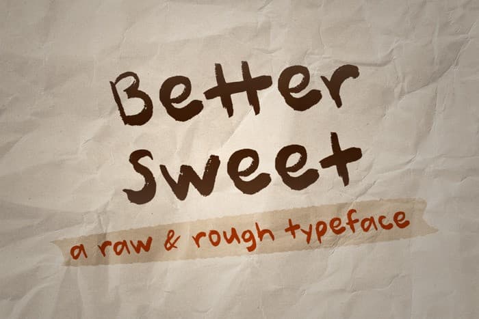 Better Sweet Script Font