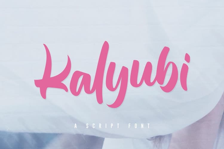 Kalyubi Script Font