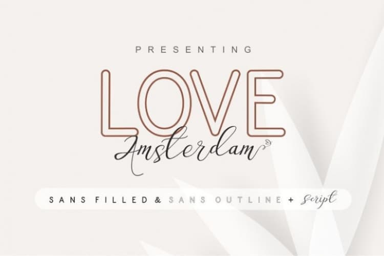 Love Amsterdam Sans Font