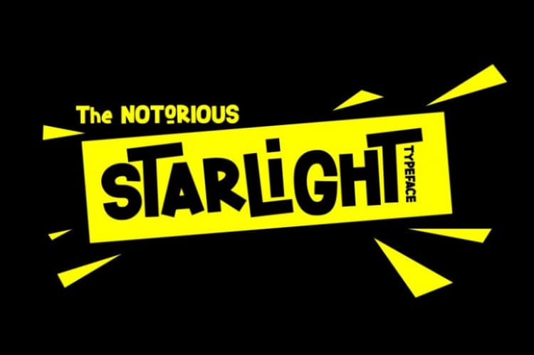 Starlight Sans Serif Font