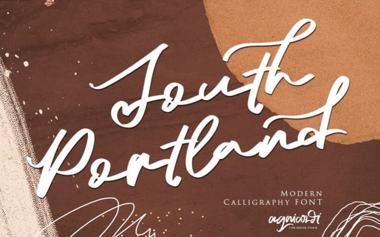 South Portland Script Font