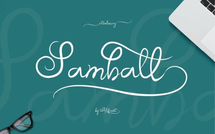 Samball Script Font