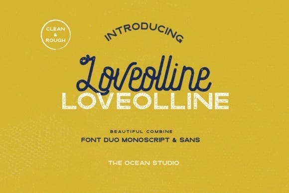 Loveolline Font Duo
