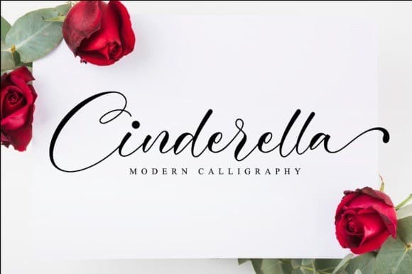 Cinderella Modern Calligraphy Font