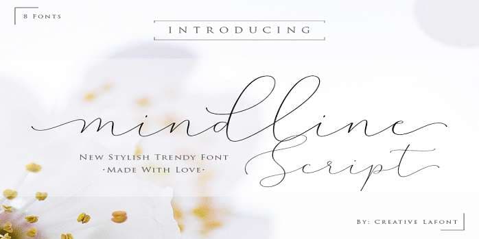 Mindline Script Font