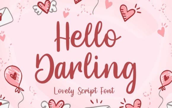Hello Darling Script Font