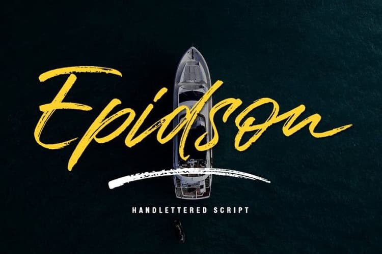 Epidson Brush Script Font