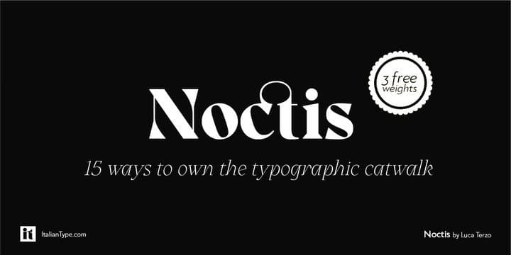 Noctis Serif Font