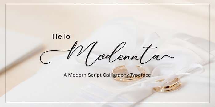 Modennta Font
